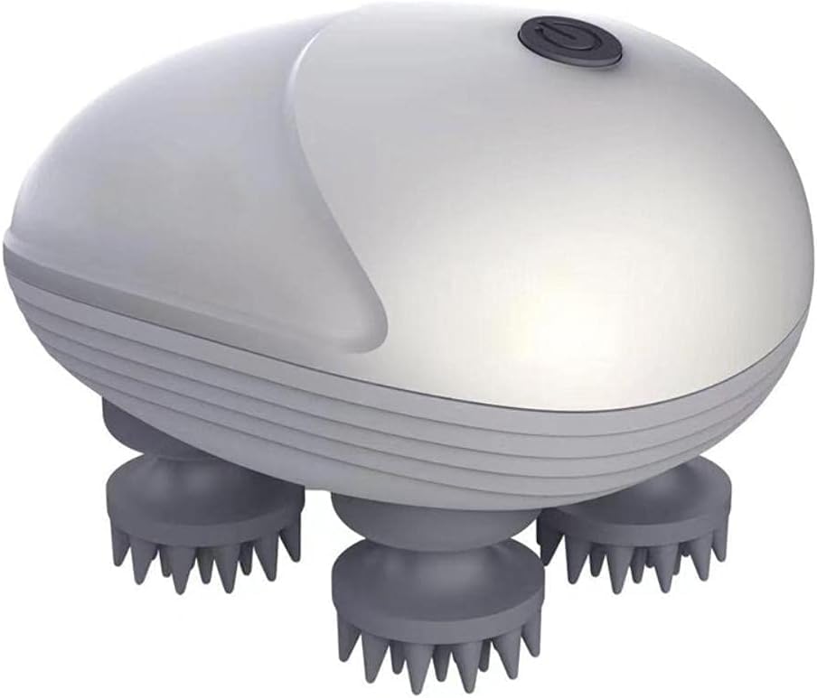 Smart Scalp Massager | 96 Silicon Kneading Points with Detachable Heads | Scalp, Body & Head Massager for Hair Growth